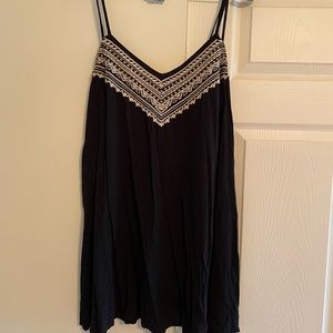 American Eagle black tank top dress
